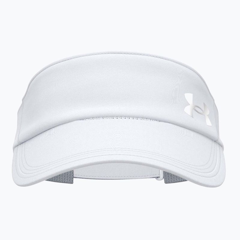 Șapcă de alergare pentru femei Under Armour Launch white/black/distant gray 5