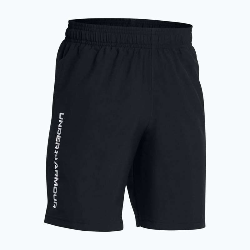 Pantaloni scurți de antrenament pentru copii Under Armour Woven Wordmark black 3