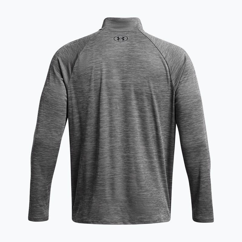 Bluză pentru bărbați Under Armour Tech Textured 1/2 Zip LS castlerock/black 2