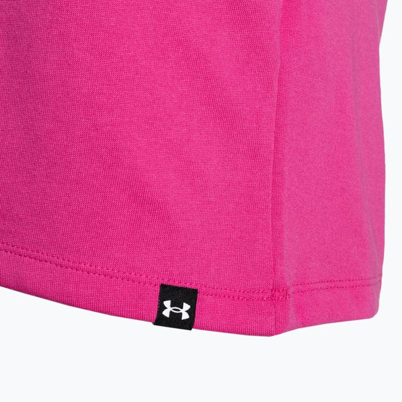 Tricou de antrenament pentru femei Under Armour Project Underground Core T astro pink/black 4