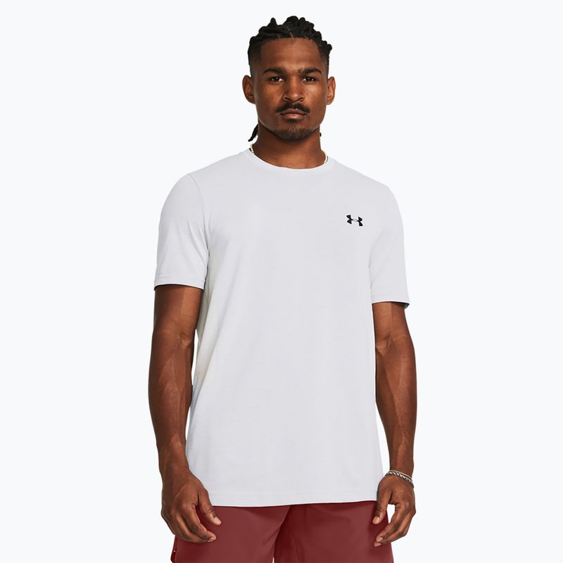 Tricou pentru bărbați Under Armour Vanish Seamless white/black