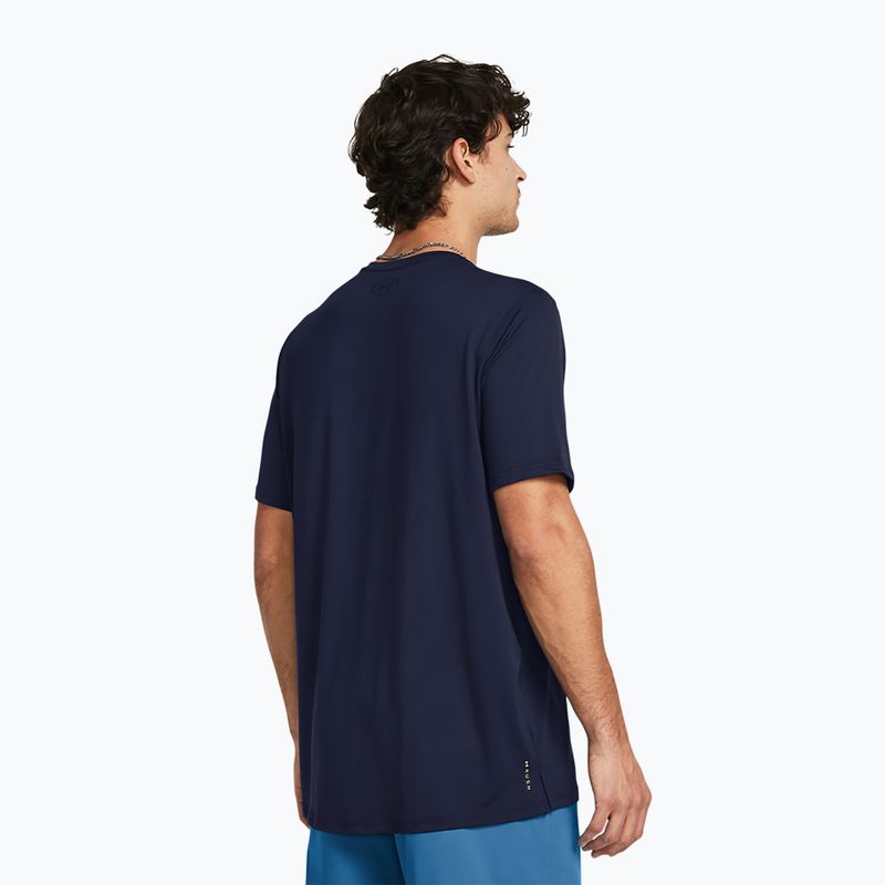 Tricou de antrenament pentru bărbați Under Armour Vanish Energy midnight navy/midnight navy 2