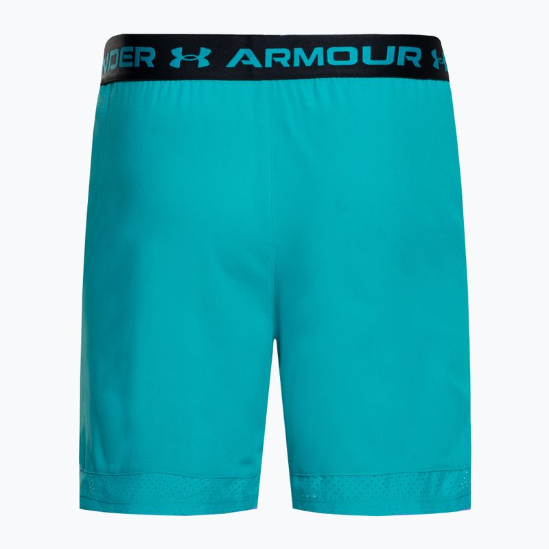 Pantaloni scurți pentru bărbați Under Armour UA Vanish Woven 6in Graphic circuit teal/hydro teal/hydro teal