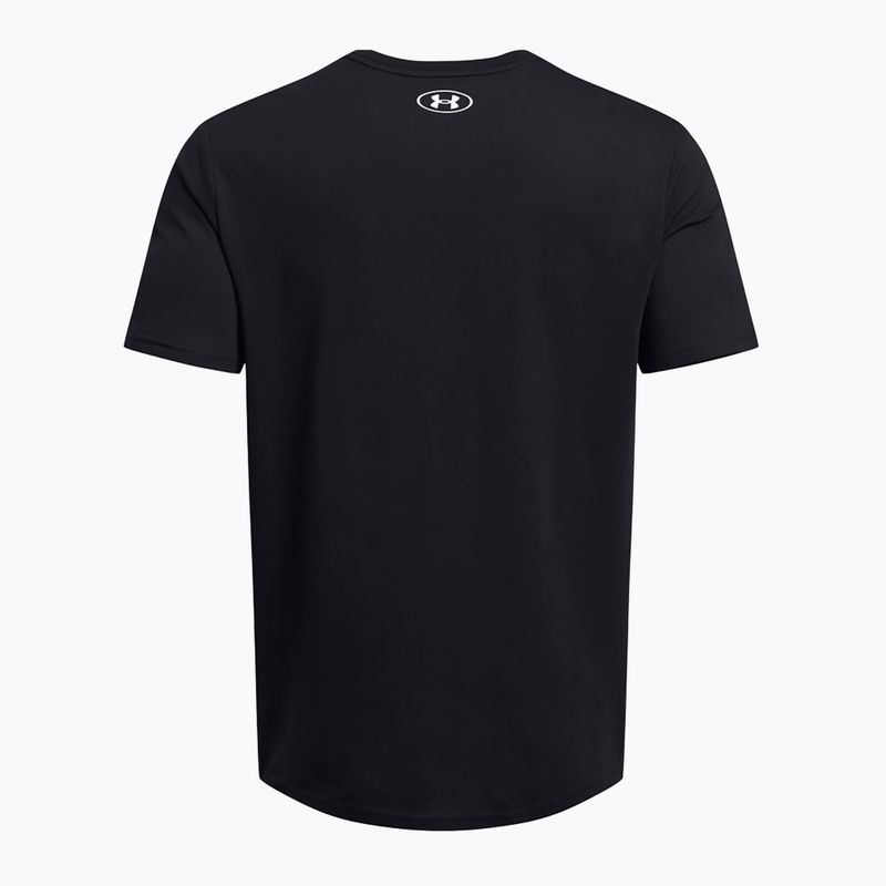 Tricou de antrenament pentru bărbați Under Armour GL Foundation Update black/red/white 4