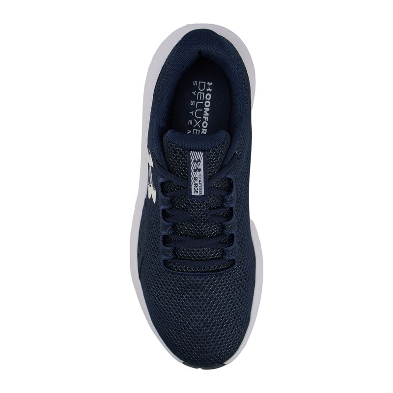 Încălțăminte de alergare pentru bărbați Under Armour Charged Surge 4 academy/academy/white 5
