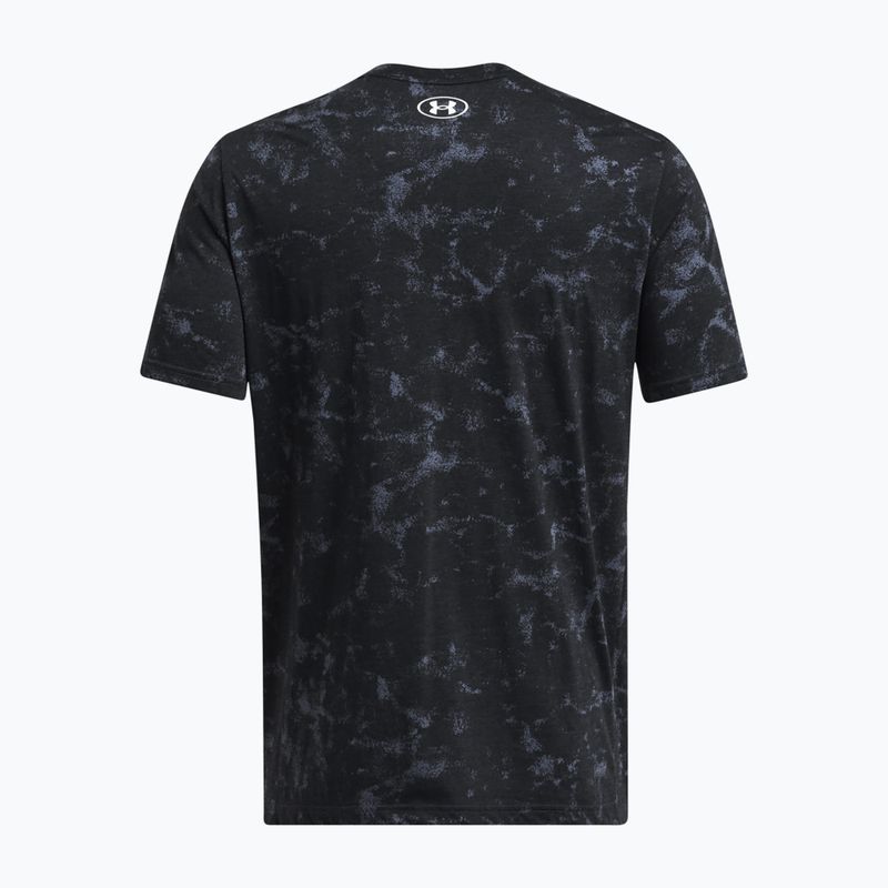 Tricou de antrenament pentru bărbați Under Armour Project Rock Payoff AOP Graphic black/silt 4