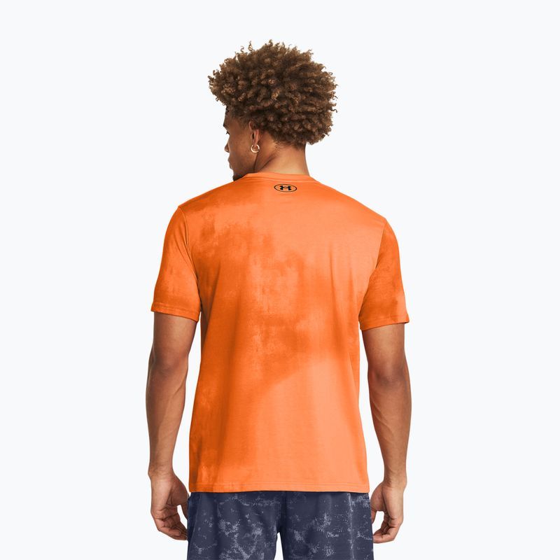Tricou de antrenament pentru bărbați Under Armour Project Rock Payoff AOP Graphic atomic/atomic/black 2