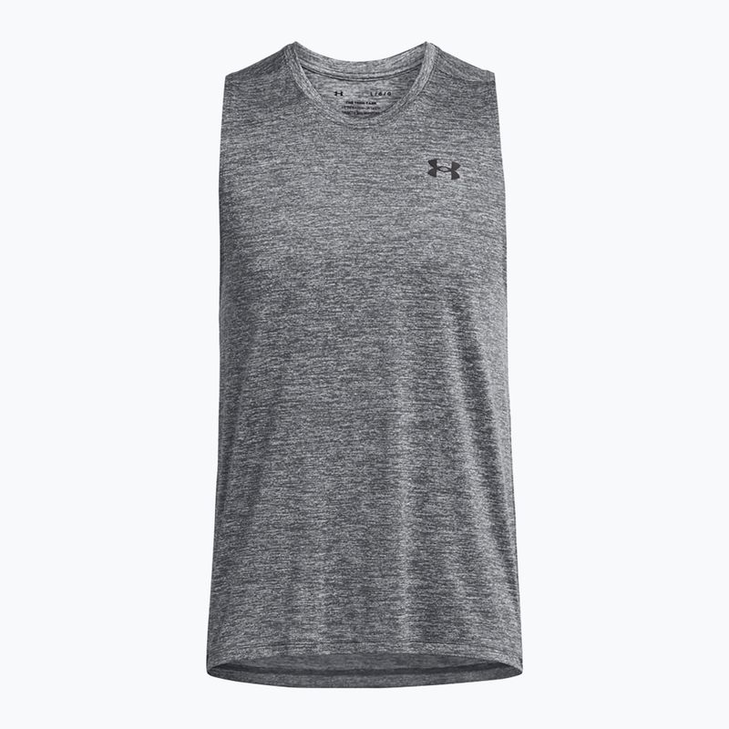 Tricou de antrenament pentru bărbați Under Armour Tech Tank castlerock/black 3