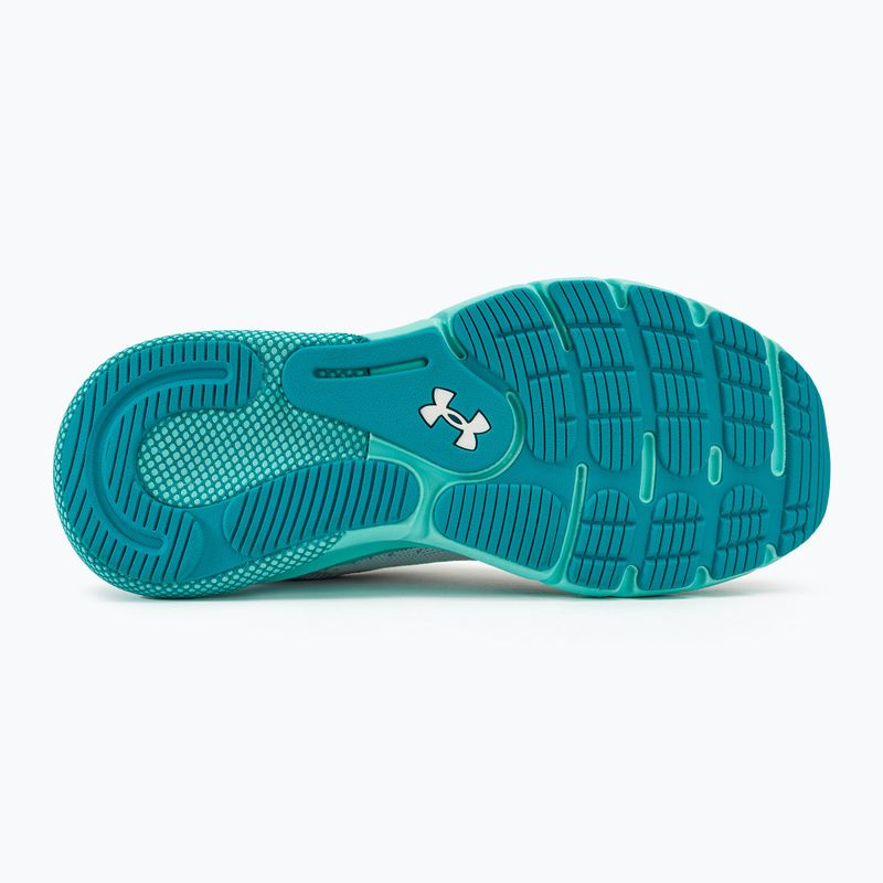 Încălțăminte de alergat pentru femei Under Armour Hovr Turbulence 2 white/white/circuit teal 4