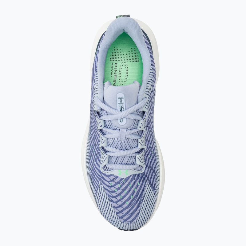Încălțăminte de alergare pentru femei Under Armour Infinite Pro celeste/starlight/matrix green 5