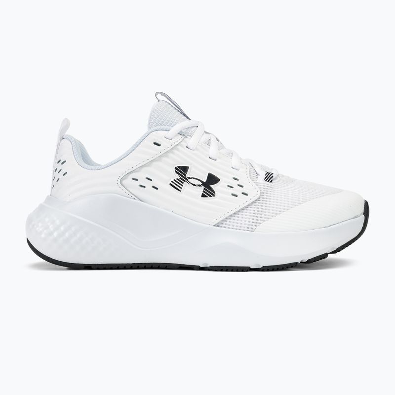 Under Armour Charged Commit TR 4 pantofi de antrenament pentru femei, alb/gri-distant/negru 2