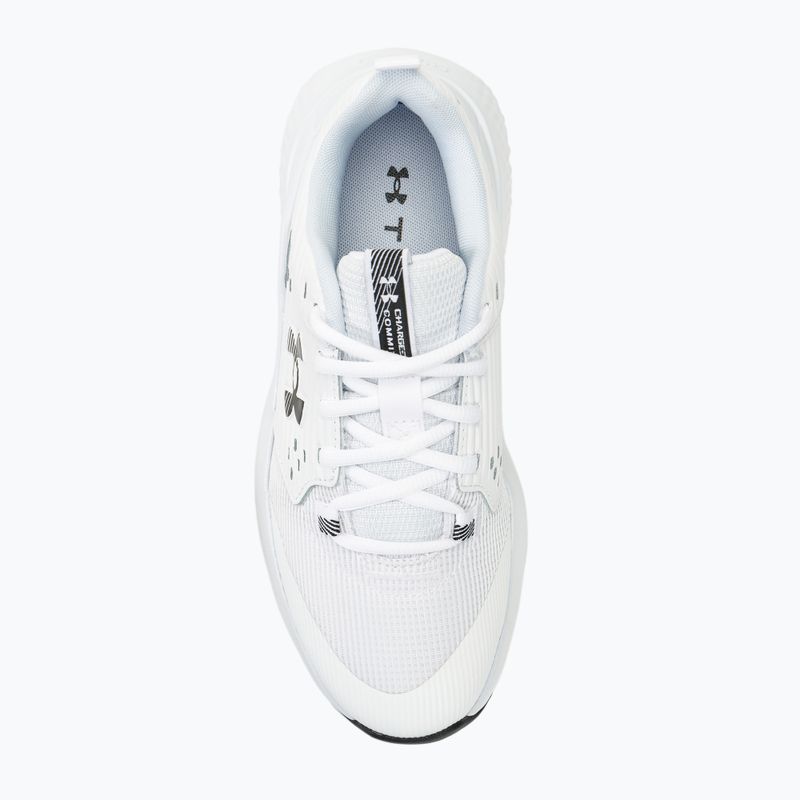 Under Armour Charged Commit TR 4 pantofi de antrenament pentru femei, alb/gri-distant/negru 5