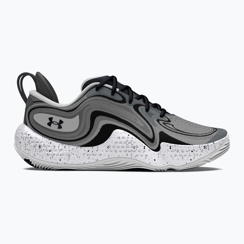 Încălțăminte de baschet Under Armour Spawn 6 mod gray/black/black 9