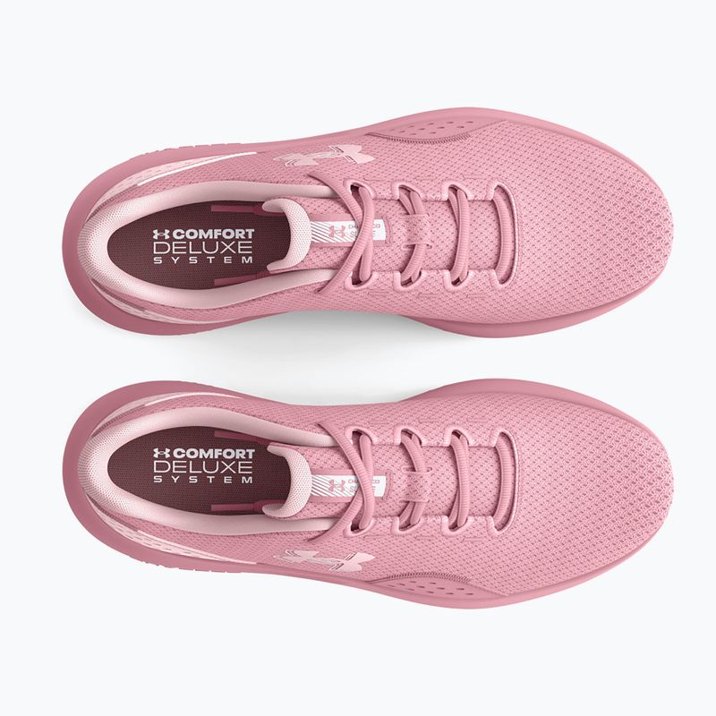 Under Armour Charged Surge 4 pink elixir/prime pink/pink elixir pantofi de alergare pentru femei 11