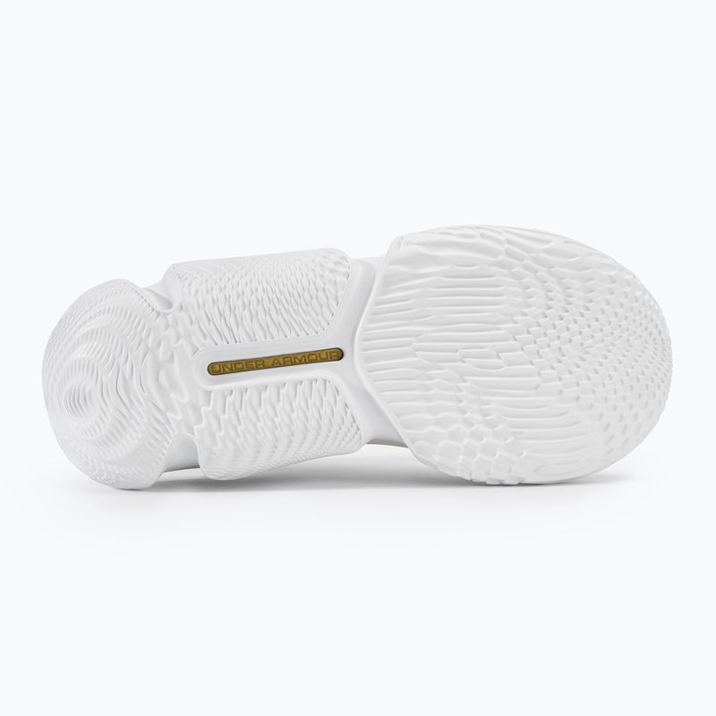 Încălțăminte de baschet Under Armour Flow Futr X3 white/white/metallic gold 4