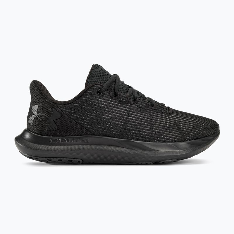 Încălțăminte de alergat pentru bărbați Under Armour Charged Speed Swift black/black/black 2