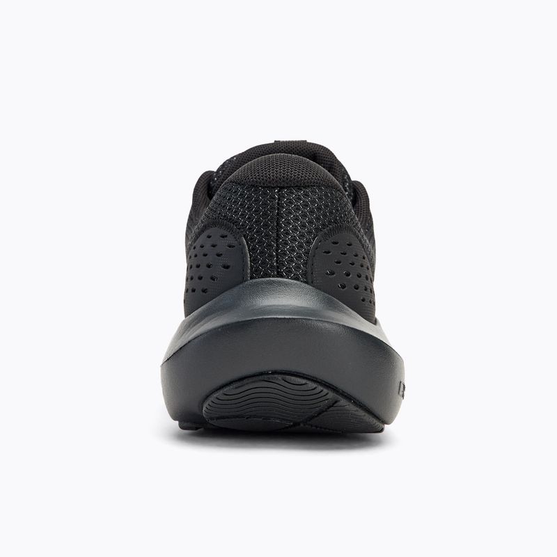 Under Armour Charged Surge 4 negru/negru/negru pantofi de alergare pentru bărbați 6