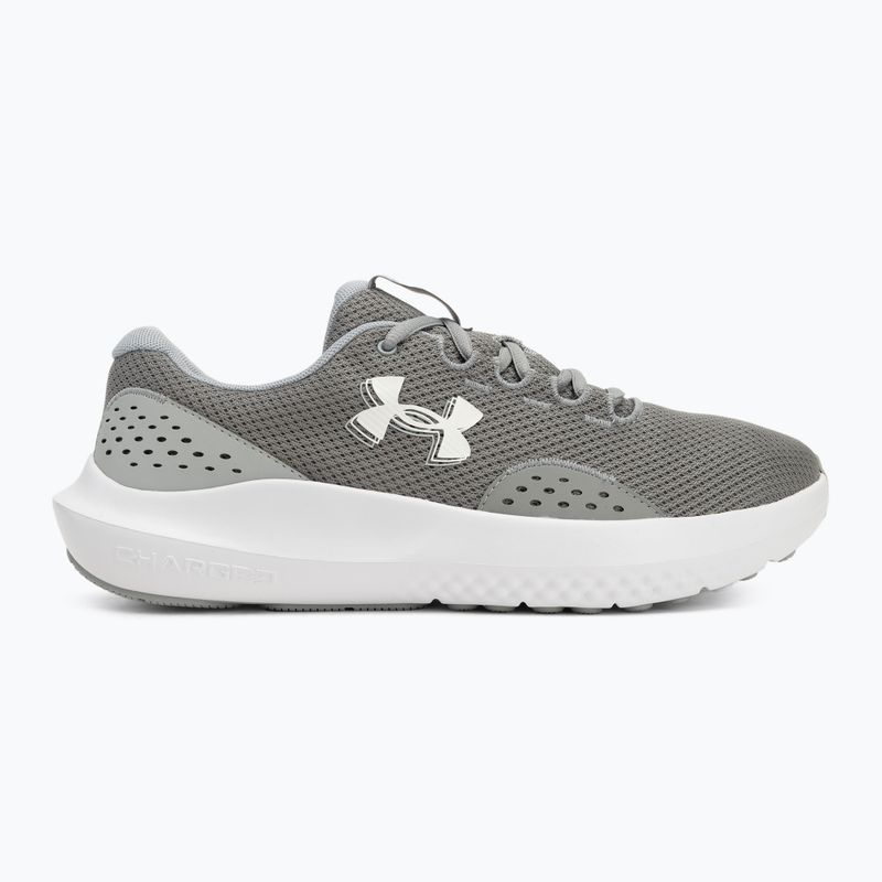 Încălțăminte de alergare pentru bărbați Under Armour Charged Surge 4 steel/mod gray/white 2