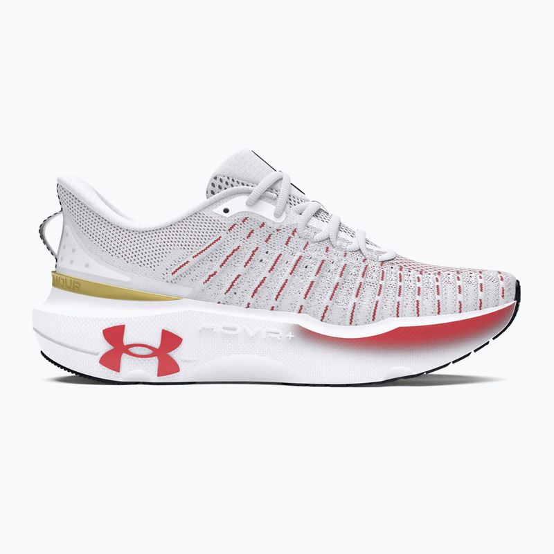 Încălțăminte de alergare pentru femei Under Armour Infinite Elite white/black/metallic gold 9