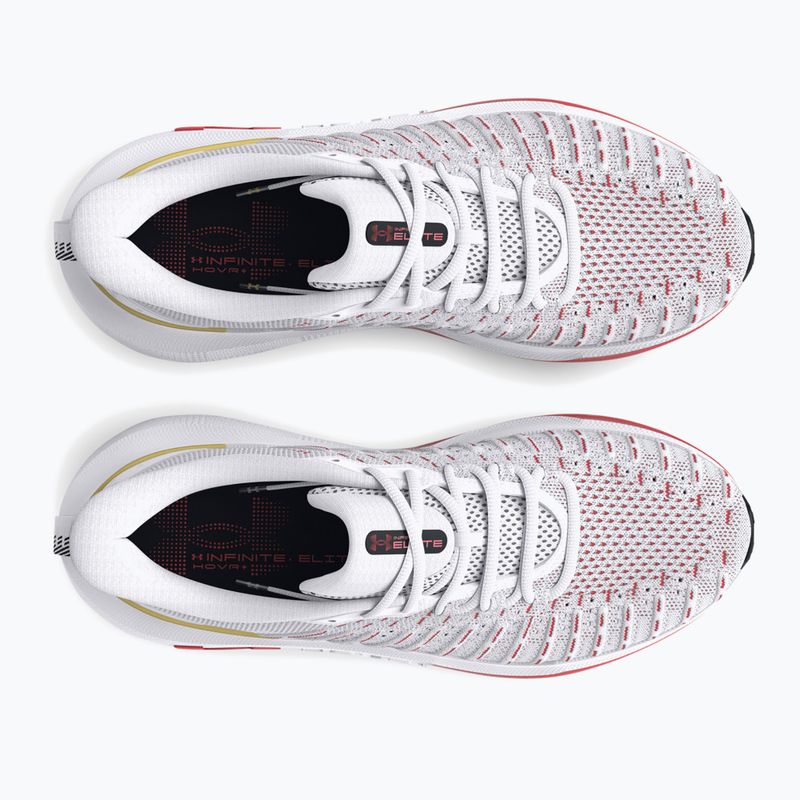 Încălțăminte de alergare pentru femei Under Armour Infinite Elite white/black/metallic gold 11