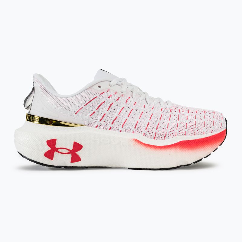 Încălțăminte de alergare pentru femei Under Armour Infinite Elite white/black/metallic gold 2