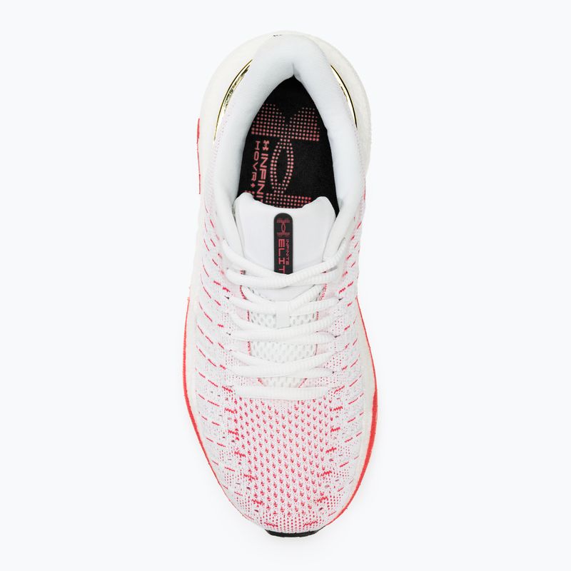 Încălțăminte de alergare pentru femei Under Armour Infinite Elite white/black/metallic gold 5