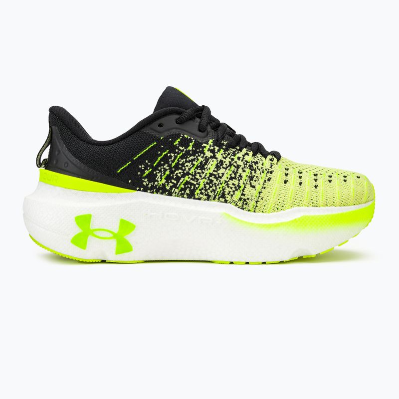 Încălțăminte de alergare pentru femei Under Armour Infinite Elite black/sonic yellow/high vis yellow 2