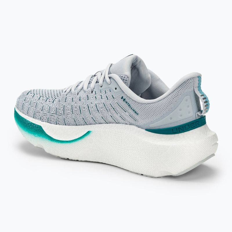 Încălțăminte de alergare pentru bărbați Under Armour Infinite Elite halo gray/halo gray/hydro teal 3