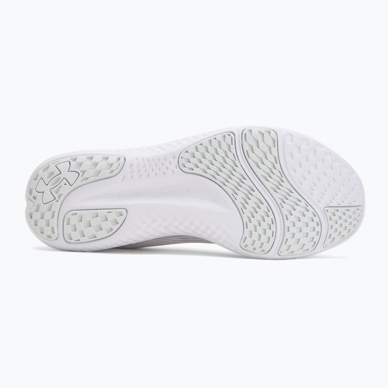 Încălțăminte de alergare pentru bărbați Under Armour Charged Speed Swift white/white/white 4