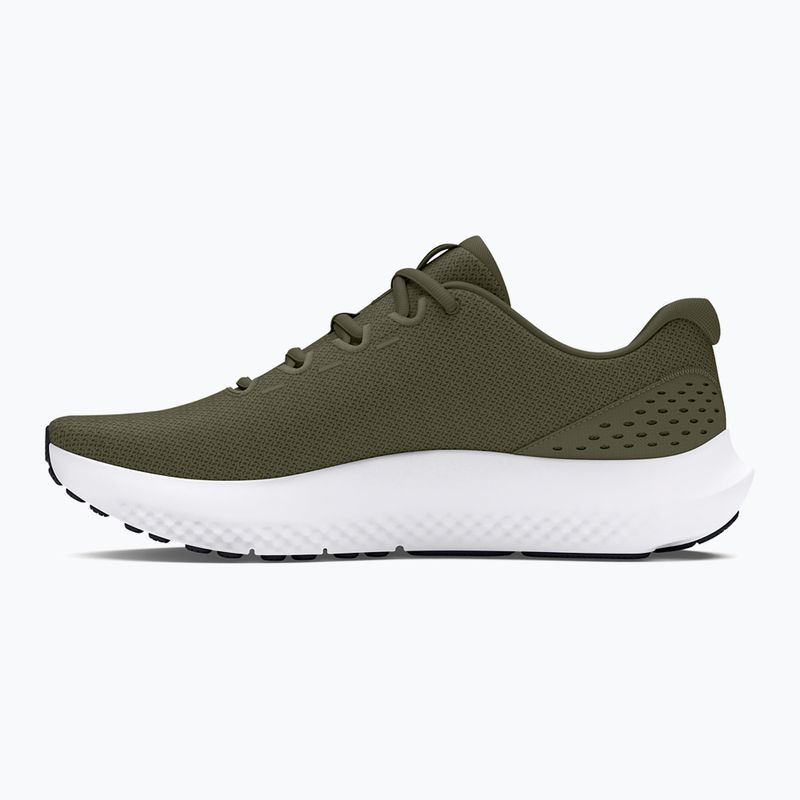 Încălțăminte de alergare pentru bărbați Under Armour Charged Surge 4 marine green/marine green/white 2