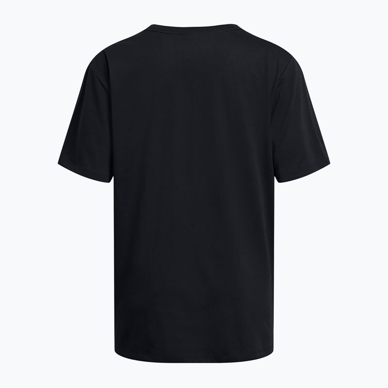 Tricou pentru femei  Under Armour Campus Oversize black/white 2