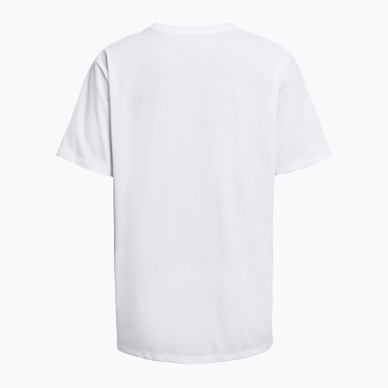 Tricou pentru femei  Under Armour Campus Oversize white/black 2