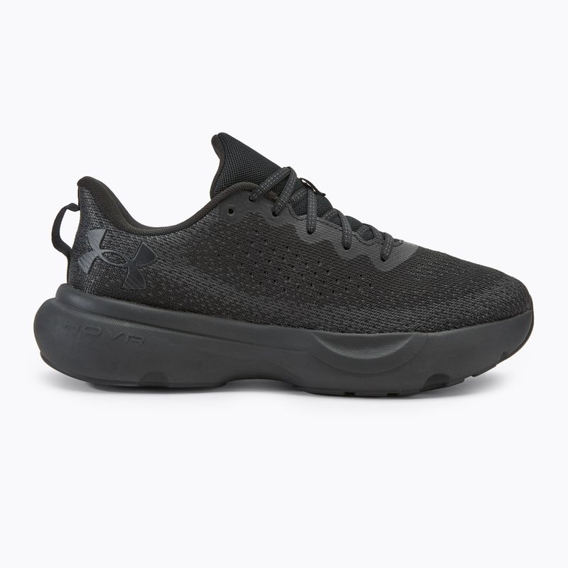 Under Armour Infinite negru/negru/negru pantofi de alergare pentru bărbați 2