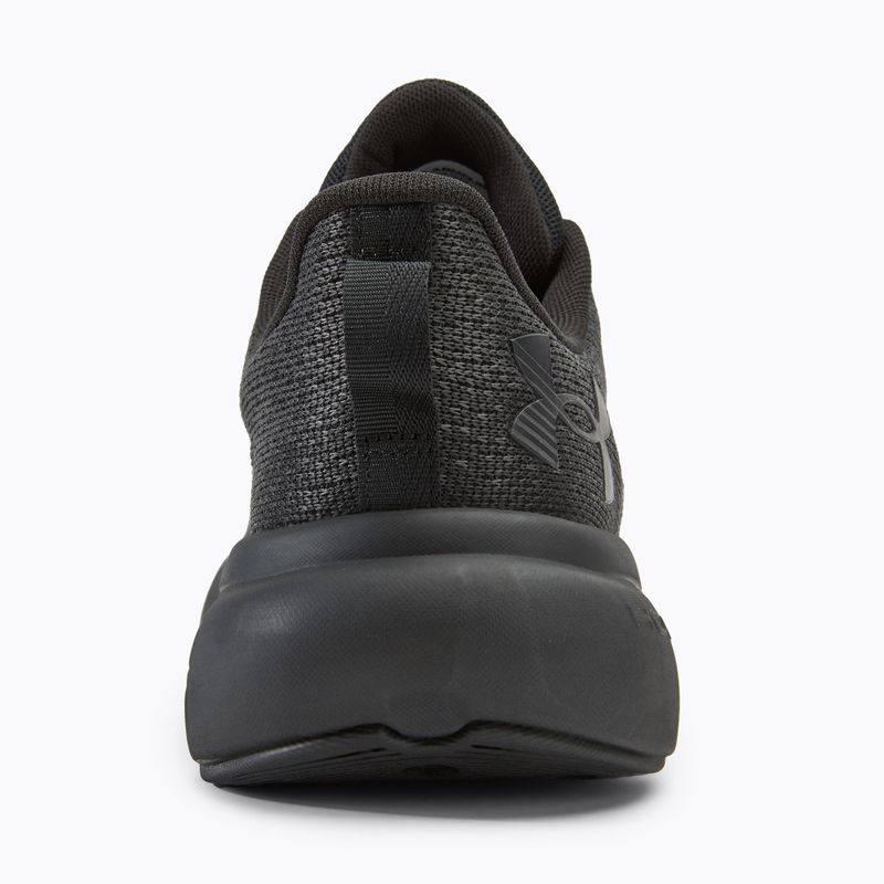 Under Armour Infinite negru/negru/negru pantofi de alergare pentru bărbați 6