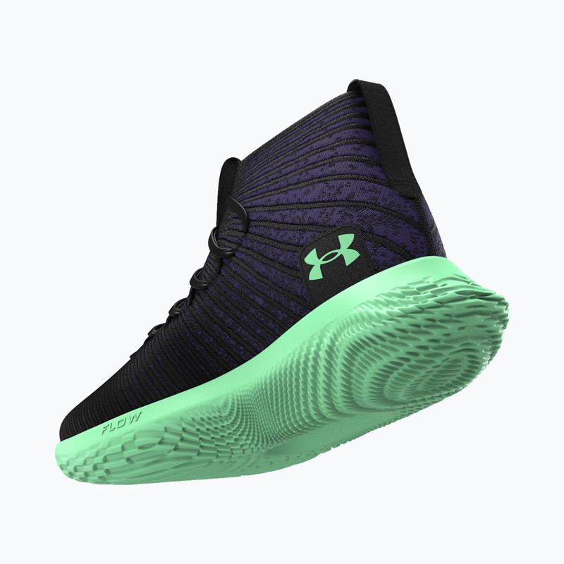 Încălțăminte de baschet Under Armour Flow Futr X Elite SOS black/morph green/purple 3