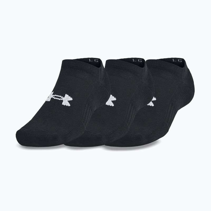 Șosete Under Armour Training Cotton No Show 3 pary black/black/white 5