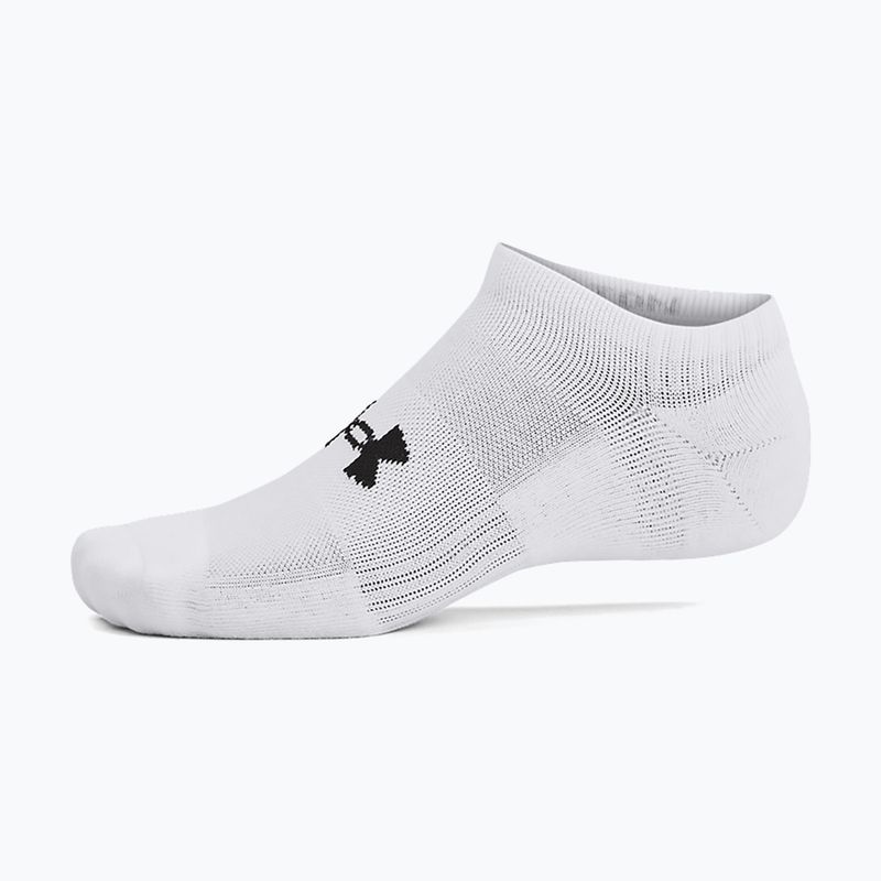 Șosete Under Armour Training Cotton No Show 3 pary white/white/black 6