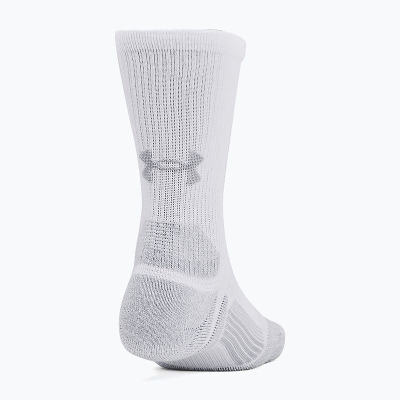 Șosete Under Armour Perf Tech Pro 3 Pack Crew white/white/mod gray 3