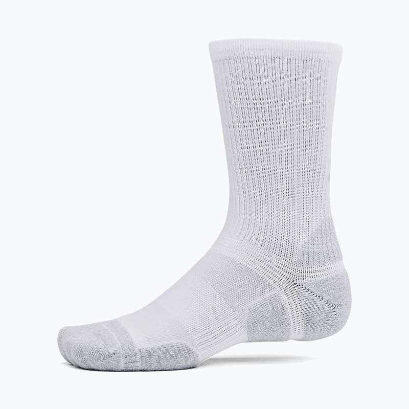 Șosete Under Armour Perf Tech Pro 3 Pack Crew white/white/mod gray 4