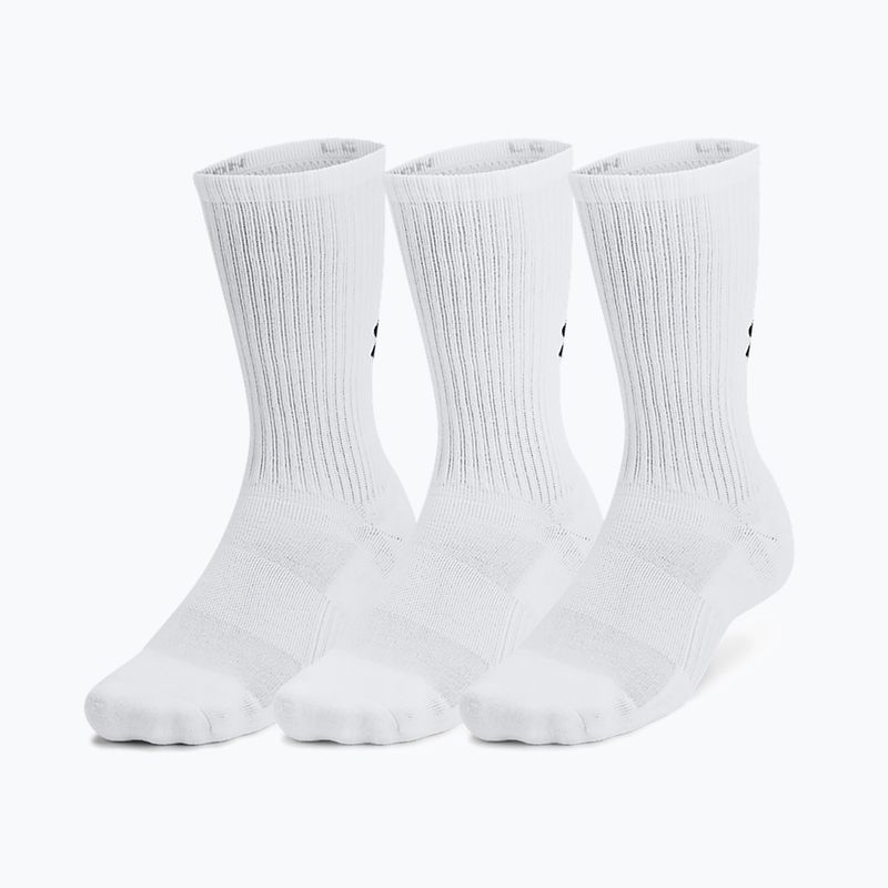 Șosete Under Armour Training Cotton Crew 3 pary white/white/black