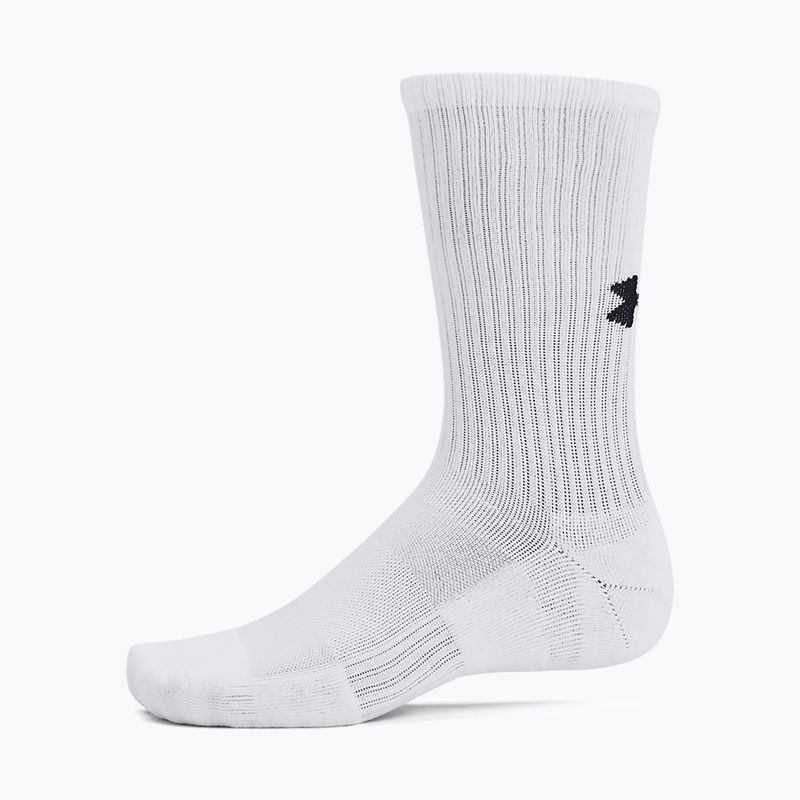 Șosete Under Armour Training Cotton Crew 3 pary white/white/black 3