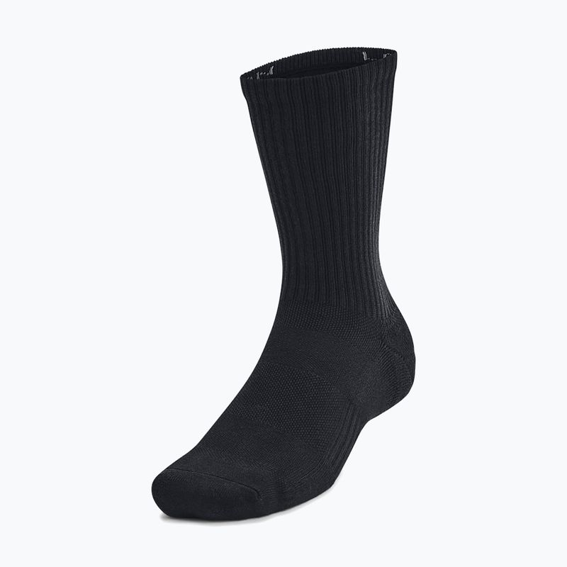 Șosete Under Armour Training Cotton Crew 3 pary black/black/white 2