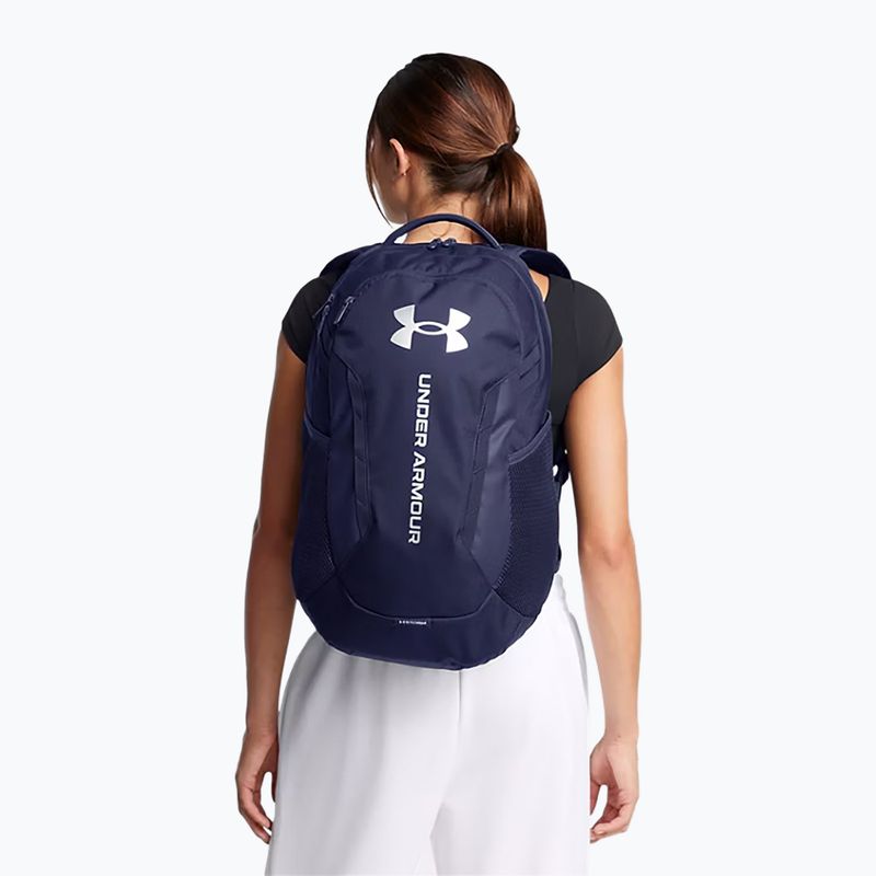 Rucsac Under Armour Hustle 6.0 29 l midnight navy/midnight navy/metallic silver 7