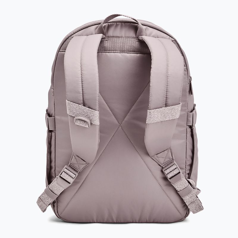 Rucsac pentru femei Under Armour Studio Campus BP tetra grey / tetra grey / metallic rose gold 2