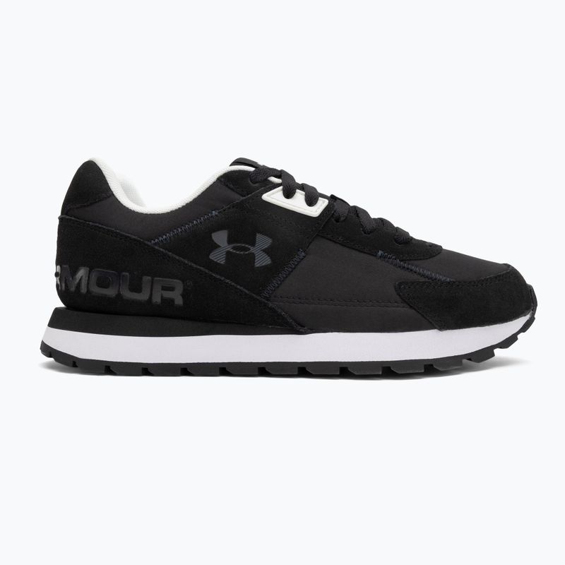 Încălțăminte de antrenament pentru bărbați Under Armour Essential Runner black/white/blach 2