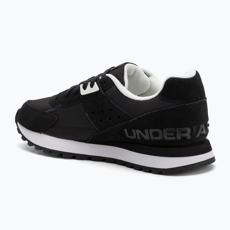 Încălțăminte de antrenament pentru bărbați Under Armour Essential Runner black/white/blach 3