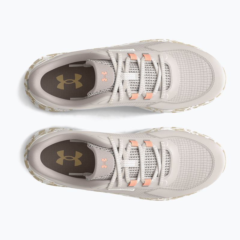 Under Armour Charged Bandit Trail 3 pantofi de alergare pentru femei gray matter/white clay/aero orange 11