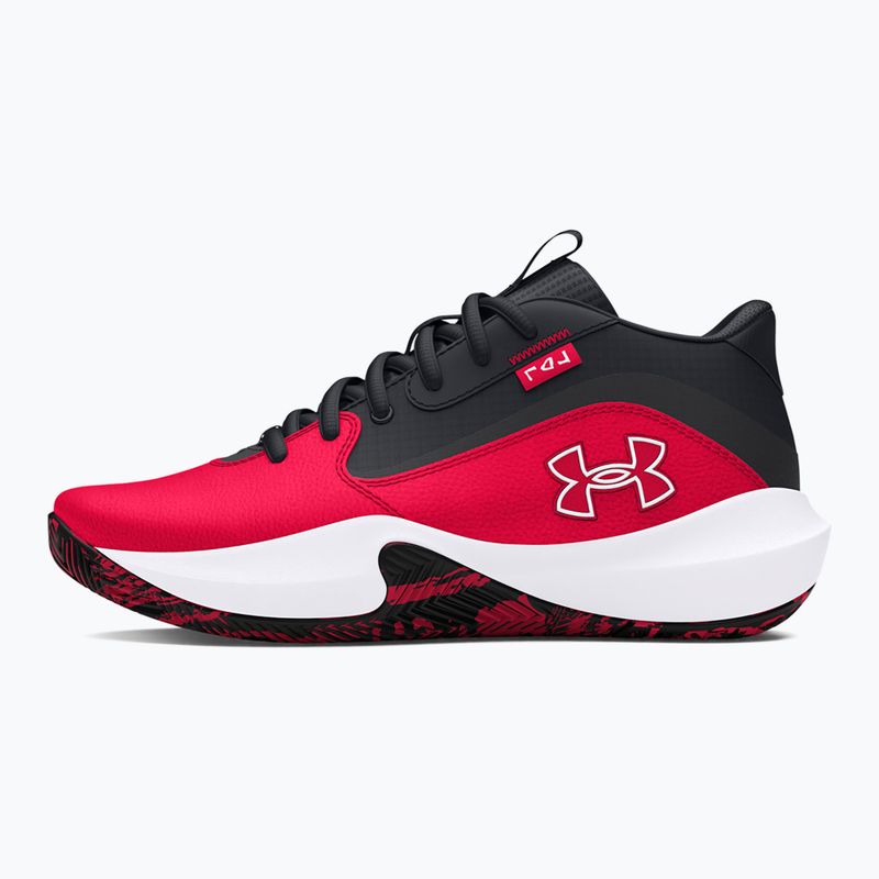 Încălțăminte de baschet pentru copii Under Armour GS Lockdown 7 red/black/white 9