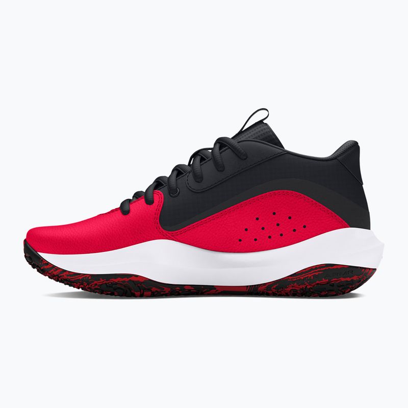 Încălțăminte de baschet pentru copii Under Armour GS Lockdown 7 red/black/white 10