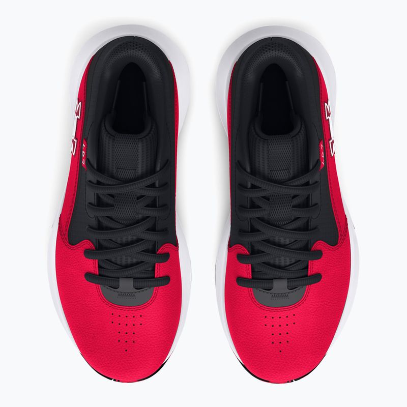 Încălțăminte de baschet pentru copii Under Armour GS Lockdown 7 red/black/white 11